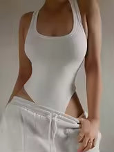 Hot Summer Sleeveless Knitted Jumpsuit, Sexy Off The Shoulder Jumpsuit